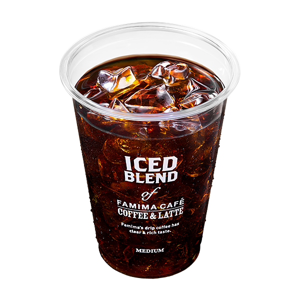 ファミリーマートのアイスコーヒーＭを比較する。税込価格：250円、カロリー：9.6kcal、1円あたりカロリー：0.04kcal/円、たんぱく質：0.3g、1円あたりたんぱく質：0.01未満g/円、脂質：0g、炭水化物：1.9g、食塩相当量：0g。ブラジル産の豆の配合を引き上げ、じっくり長く焙煎することで最高にコクを引き出した一杯。後味すっきりでゴクゴク飲めるアイスコーヒーです。