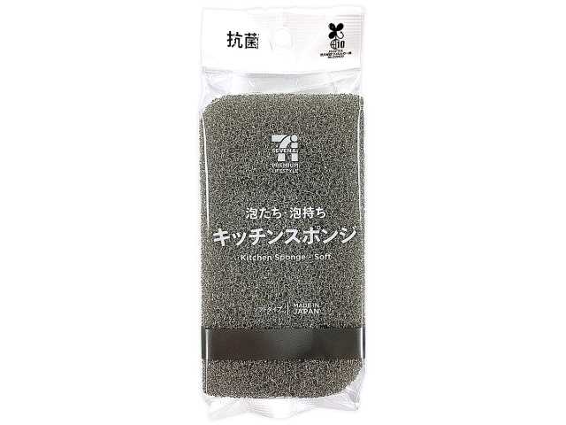 セブンイレブンの７ＰＬキッチンスポンジ ソフトタイプ １個を比較する。税込価格：185円。