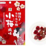 セブンプレミアム 種抜きカリカリ梅 小梅風味 セブンイレブン 小梅の味を再現したカリカリ梅。