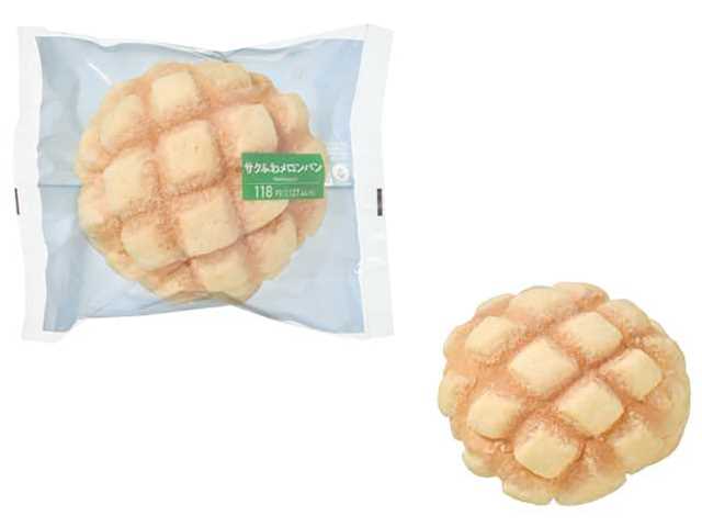 セブンイレブンのサクふわメロンパンを比較する。税込価格：127円、カロリー：358kcal、1円あたりカロリー：2.81kcal/円、たんぱく質：7g、1円あたりたんぱく質：0.05g/円、脂質：11.4g、炭水化物：57.5g、糖質：56g、食物繊維：1.5g、食塩相当量：0.4g。ふんわりしたパン生地とビス生地のサクッとした食感が特長の人気の菓子パンです。アレルギー：卵、乳、小麦。