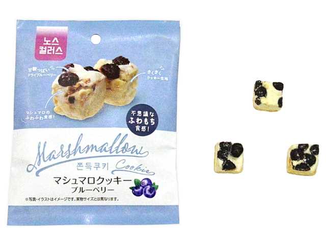 マシュマロクッキー ブルーベリー セブンイレブン 商品画像