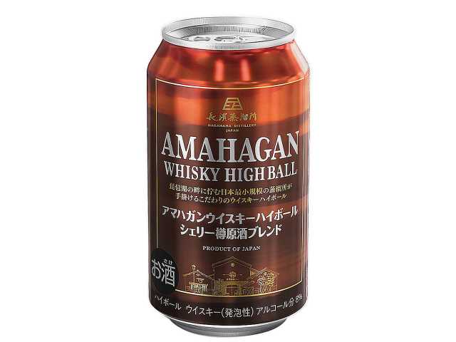 アマハガン ウイスキーハイボール シェリー樽原酒ブレンド 缶 セブンイレブン 商品画像