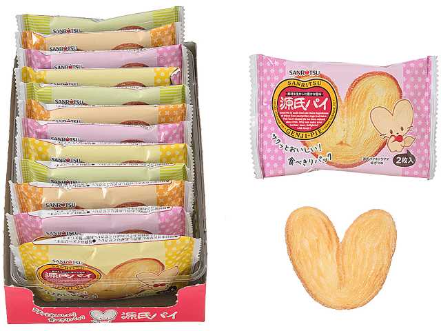 三立製菓 源氏パイ ２枚 セブンイレブン 商品画像