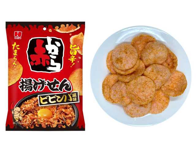 ひざつき 赤から揚げせん ビビンバ風味 セブンイレブン 商品画像