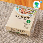 ファミリーマートのたこわさび 2個入。税込価格：420円。伊豆産茎わさびを使用したピリッと辛いさわやかなたこわさびです。