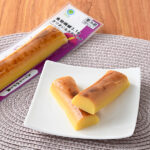 ファミリーマートの食物繊維3.1g さつまいもスティック スイートポテト風を比較する。税込価格：198円。焼き芋ペーストを食べやすくスティック状にしたワンハンド商品です。1本で3.1gの食物繊維が摂取できます。