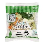 セブンイレブンのもやしとニラの野菜炒め。税込価格：166円。