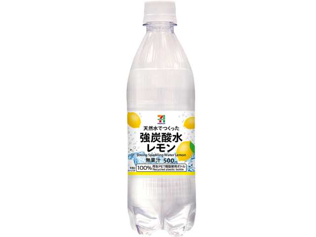 セブンイレブン ７プレミアム 強炭酸水レモン ５００ｍｌ