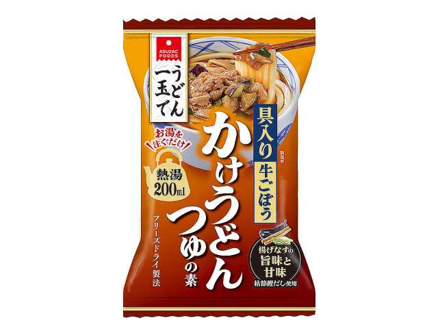 具入りかけうどんつゆの素 牛ごぼう セブンイレブン 商品画像