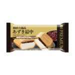 和匠の逸品　あずき最中 ファミリーマート 素材にとことんこだわったプレミアムな最中アイス。北海道十勝産あずきを使用したたっぷりのつぶあんとミルクアイスクリーム、もち米粉を使用した香ばしいもなか皮の組み合わせを楽しめる商品。