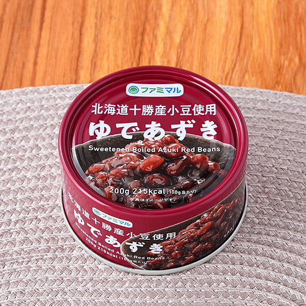 ファミリーマート 北海道十勝産小豆使用ゆであずき