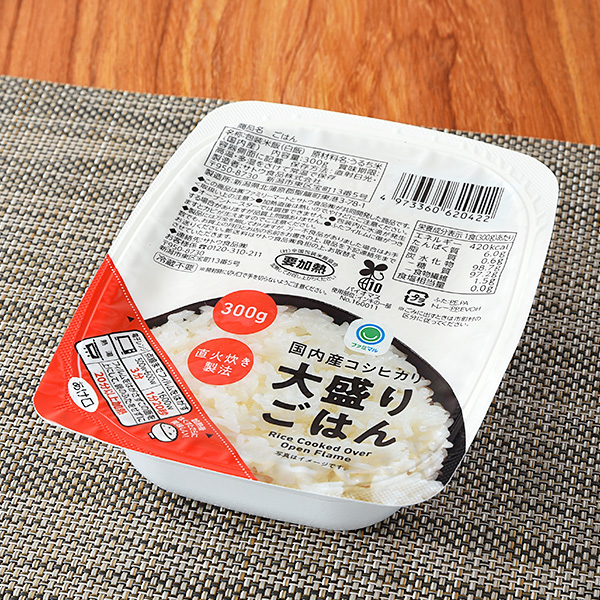 ファミリーマート 国内産コシヒカリ 大盛りごはん 300G