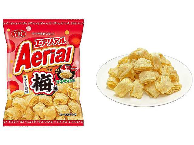 ヤマザキビスケット エアリアル 梅味 セブンイレブン 商品画像