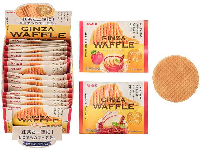 ギンビス ギンザワッフル アップル＆シナモン セブンイレブン 商品画像