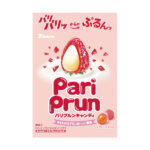 ファミリーマートのカンロ パリプルンキャンディ いちごミルク味を比較する。税込価格：238円。いちごミルクのやさしい甘さとプルンとしたセンター層の新食感キャンディです。 ［ファミリーマート先行発売・数量限定］。
