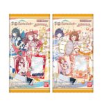 学園アイドルマスター カード＆フレーム スティックウエハース ファミリーマート 「学園アイドルマスター」よりカード&フレーム商品が初登場です。 【種類数】 全26種 スティックウエハース（バニラクリーム味）1枚。