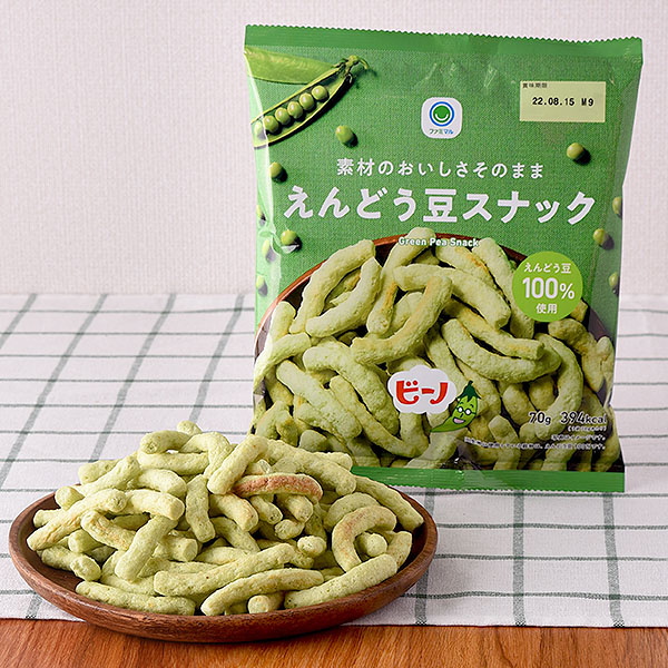 ファミリーマート 素材のおいしさそのまま えんどう豆スナック