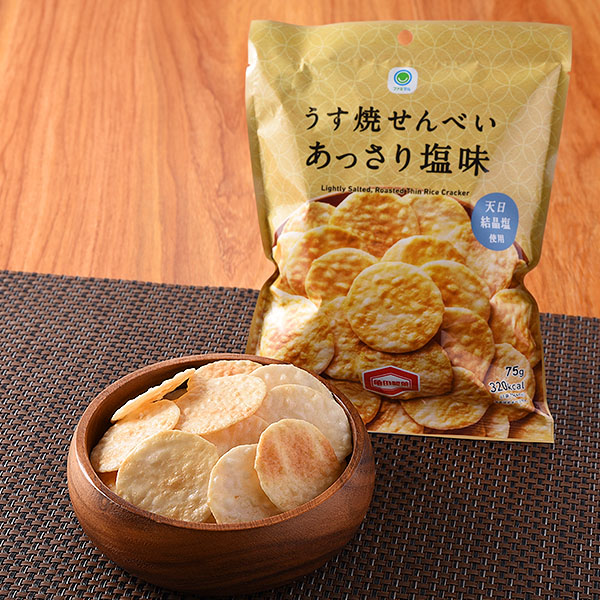 ファミリーマート うす焼せんべいあっさり塩味