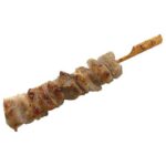 セブンイレブンの炭火焼き鳥（塩）。税込価格：190円、カロリー：66kcal、たんぱく質：9.6g、脂質：3g、炭水化物：0.3g、糖質：0.3g、食物繊維：0g、食塩相当量：0.9g。まろやかな味が特徴の藻塩を使用し、炭火でふっくら香ばしく焼き上げた焼き鳥です。アレルギー：卵、乳、小麦 特定原材料に準ずる20品目: 大豆、鶏肉。
