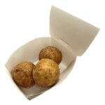 揚げたこ焼き３個入り セブンイレブン とろみとだし感を追求し、こだわりのたこ焼きに仕上げ。店内揚げ調理によるとろーり食感を楽しめる商品。