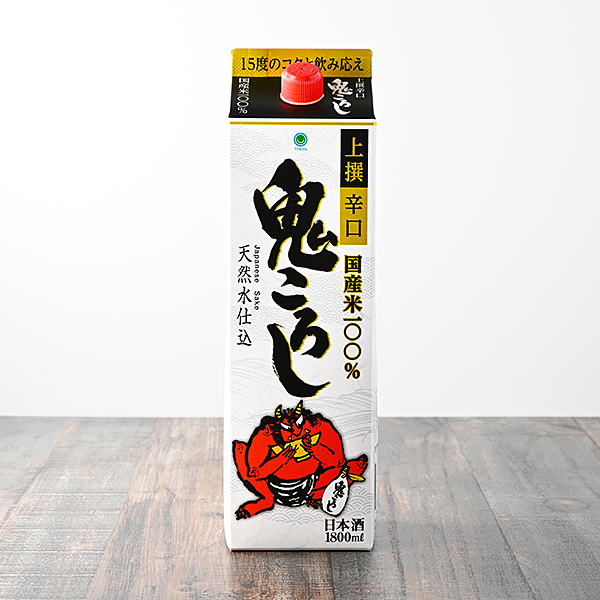 ファミリーマートの上撰 辛口 鬼ころし 1800mlを比較する。税込価格：918円。厳選した国産米を100%使用し、天然水で醸造した日本酒です。 酸味と甘味のバランスがとれた、飲み飽きしない辛口でキレのある味わいが特徴です。 【アルコール度数：15%】。