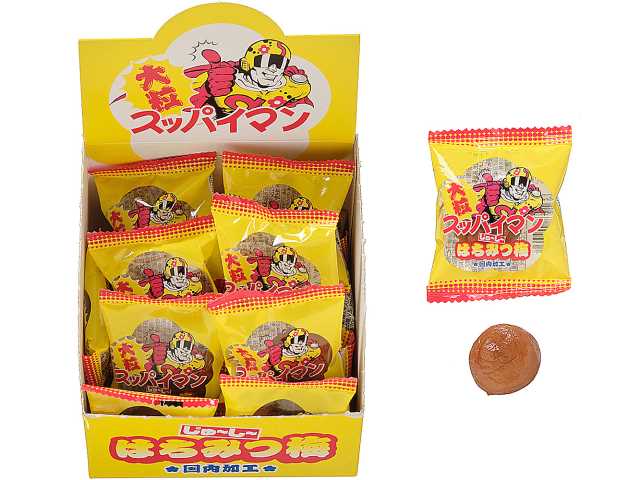 上間菓子店 スッパイマン大粒 じゅーしーはちみつ梅 セブンイレブン 商品画像