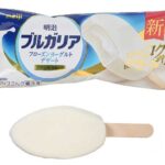 セブンイレブンの明治ブルガリア ヨーグルトデザートを比較する。税込価格：194円。アレルギー：乳。