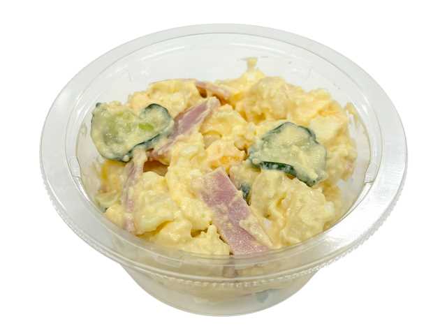 セブンイレブンの玉子のポテマカサラダを比較する。税込価格：235円、カロリー：276kcal、1円あたりカロリー：1.17kcal/円、たんぱく質：6.9g、1円あたりたんぱく質：0.03g/円、脂質：20.1g、炭水化物：17.9g、糖質：16g、食物繊維：1.9g、食塩相当量：1.2g。ポテトサラダとマカロニサラダを合わせたポテマカサラダです。アレルギー：卵、乳、小麦。