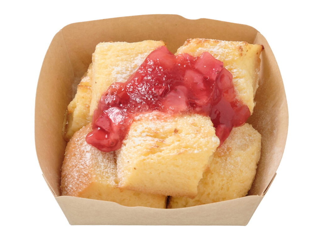セブンイレブンのしみふわ食感 フレンチトースト いちごソースの商品画像