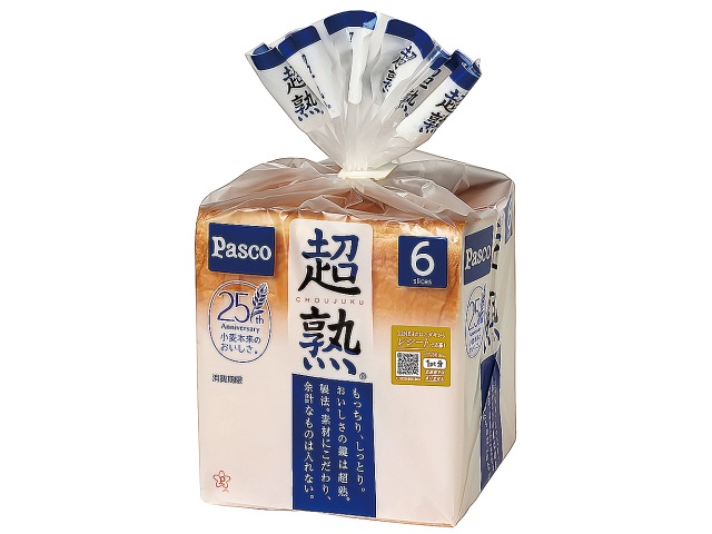 セブンイレブンのパスコ 超熟 ６枚スライスを比較する。税込価格：214円、カロリー：164kcal、1円あたりカロリー：0.77kcal/円、たんぱく質：4.9g、1円あたりたんぱく質：0.02g/円、脂質：2.7g、炭水化物：30.5g、食塩相当量：0.7g。アレルギー：乳、小麦。