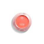 ファミリーマートのhana by hince メルティンググロウチークバーム 01モモ。税込価格：990円。透明感あふれる高発色なカラーでヘルシーな印象を演出できるバーム型チークです。べたつかないしっとりテクスチャーがしっかり頬に密着します。 ［数量限定］。