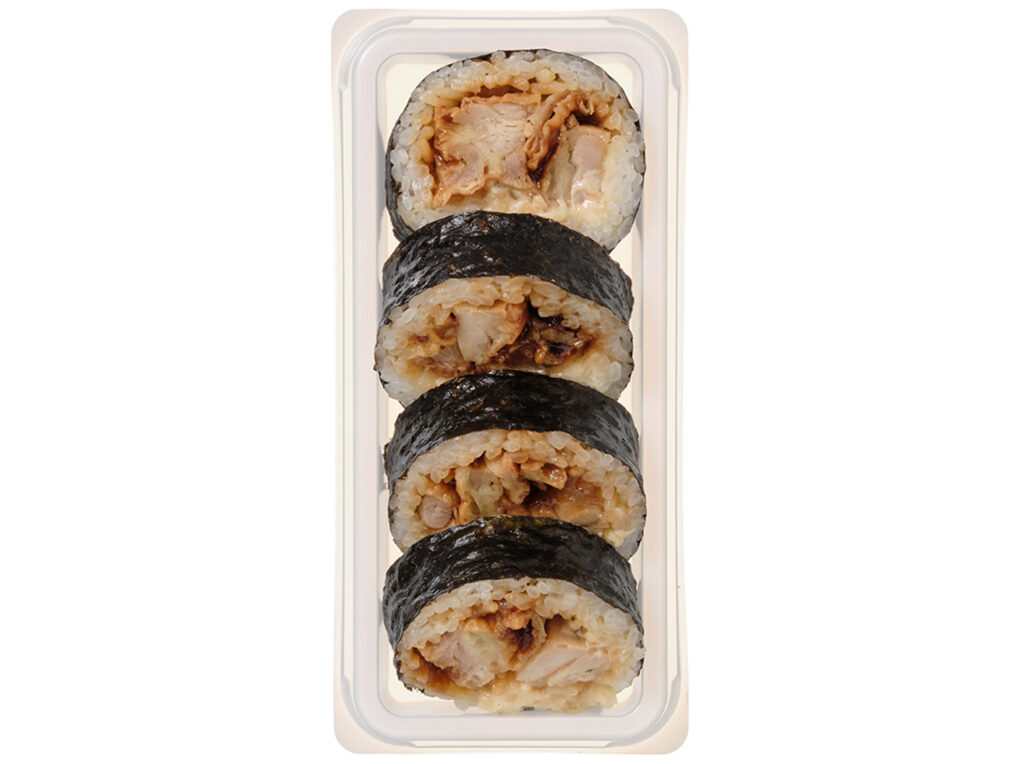 チキンタルタル巻４巻 セブンイレブン ボリューム満点の鶏唐揚げに、卵のコクが際立つ濃厚タルタルを合わせ。お肉の旨味とまろやかなソースの味わいをダイレクトに楽しめる、食べ応え抜群の太巻。
