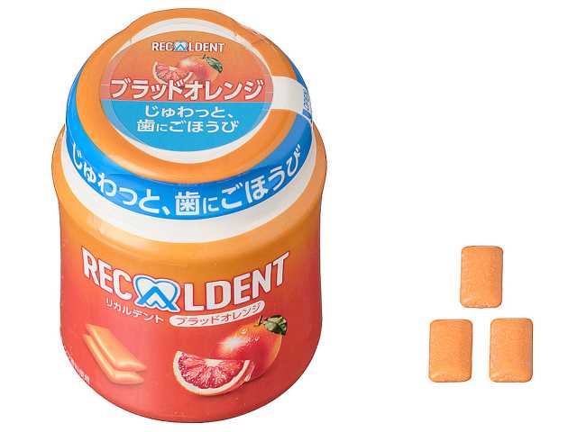 モンデリーズ リカルデント ブラッドオレンジボトル セブンイレブン 商品画像