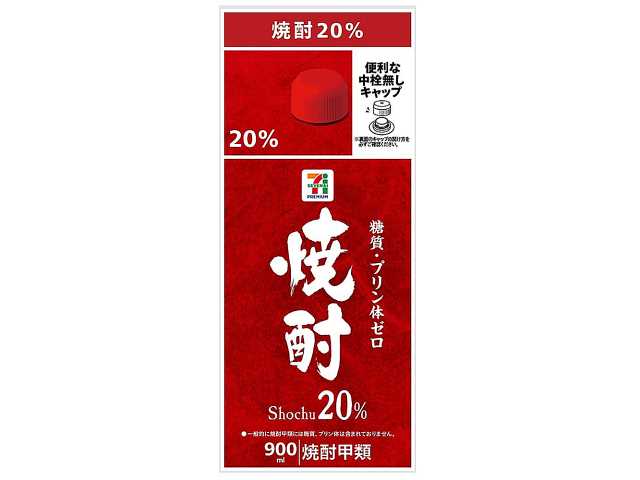 セブンイレブンの７プレミアム 焼酎 ２０度 ９００ｍｌの商品画像