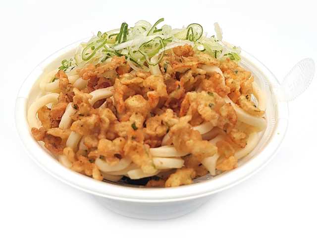 セブンイレブンのたぬきうどん 上州地粉使用麺を比較する。税込価格：400円、カロリー：460kcal、1円あたりカロリー：1.15kcal/円、たんぱく質：12.1g、1円あたりたんぱく質：0.03g/円、脂質：11.1g、炭水化物：79.9g、糖質：76g、食物繊維：3.9g、食塩相当量：4.7g。上州地粉を配合したもっちりとした麺に、野菜と小海老の旨みを感じられる揚げ玉を組み合わせた温かいたぬきうどんです。アレルギー：卵、小麦、えび。