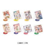ふしぎ遊戯　トレーディングアクリルスタンド ファミリーマート 『ふしぎ遊戯』の人気イラストを使用したトレーディングアクリルスタンド。
【種類数】
全8種
※絵柄は選択不可。
【サイズ】
本体：約H90mm×W90mm内
台座：直径約42mm
※種類によりサイズ差あり。