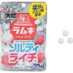 森永 大粒ラムネ ソルティライチ セブンイレブン 商品画像