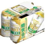 セブンイレブンの７Ｐ ザ・ブリュー 糖質ゼロ マルチパック ３５０ｍｌを比較する。税込価格：990円、カロリー：28kcal、1円あたりカロリー：0.03kcal/円、たんぱく質：0.3g、1円あたりたんぱく質：0.01未満g/円、脂質：0g、炭水化物：2.2g、食塩相当量：0g。厳選麦芽使用による、麦のうまみを引き出した糖質0。