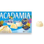 明治 マカダミアチョコレート 沖縄塩＆バニラ セブンイレブン 商品画像