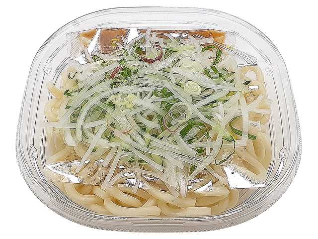 セブンイレブンの冷しごま汁うどんを比較する。税込価格：464円、カロリー：544kcal、1円あたりカロリー：1.17kcal/円、たんぱく質：12.7g、1円あたりたんぱく質：0.03g/円、脂質：7.7g、炭水化物：109.2g、糖質：102.8g、食物繊維：6.4g、食塩相当量：3.9g。練りごま・すりごまに、2種の味噌を合わせたコク深い濃厚つゆで味わううどんです。食感の良い薬味を添えました。アレルギー：小麦。