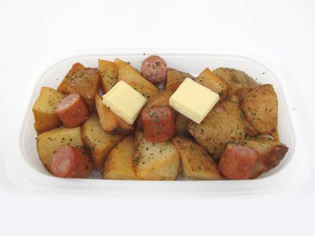 セブンイレブンのじゃがバター＆ソーセージの商品画像