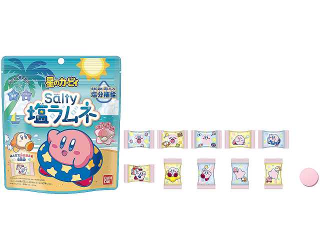 セブンイレブンの星のカービィ ソルティ塩ラムネの商品画像