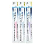 セブンイレブンの７ＰＬ 超先細毛抗菌ハブラシコンパクトふつうを比較する。税込価格：193円。