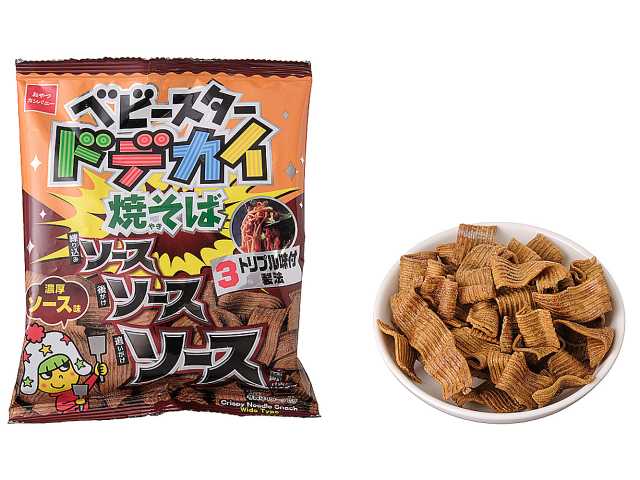 おやつカンパニーベビースタードデカイ焼そばソースソースソース | セブンイレブン
