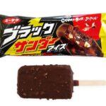 セブンイレブンのセリア・ロイル ブラックサンダーアイスを比較する。税込価格：194円。アレルギー：乳、小麦。