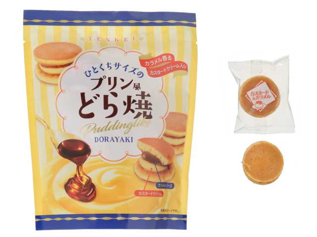 セブンイレブンの天恵製菓 プリン風どら焼の商品画像