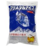 セブンイレブンのクリスタルアイス（袋）を比較する。税込価格：279円。