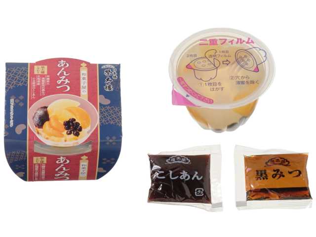 榮太樓 和菓子屋のあんみつ セブンイレブン 商品画像