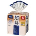 セブンイレブンのパスコ 超熟 ５枚スライスを比較する。税込価格：214円、カロリー：197kcal、1円あたりカロリー：0.92kcal/円、たんぱく質：5.9g、1円あたりたんぱく質：0.03g/円、脂質：3.1g、炭水化物：36.3g、食塩相当量：0.9g。アレルギー：乳、小麦。