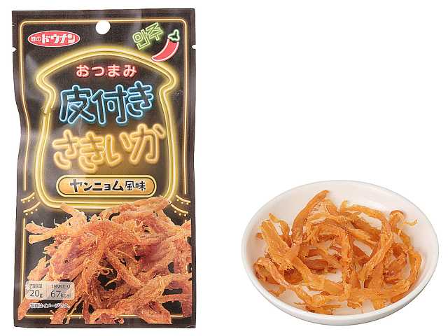 道南冷蔵 皮付きさきいか ヤンニョム風味 セブンイレブン 商品画像